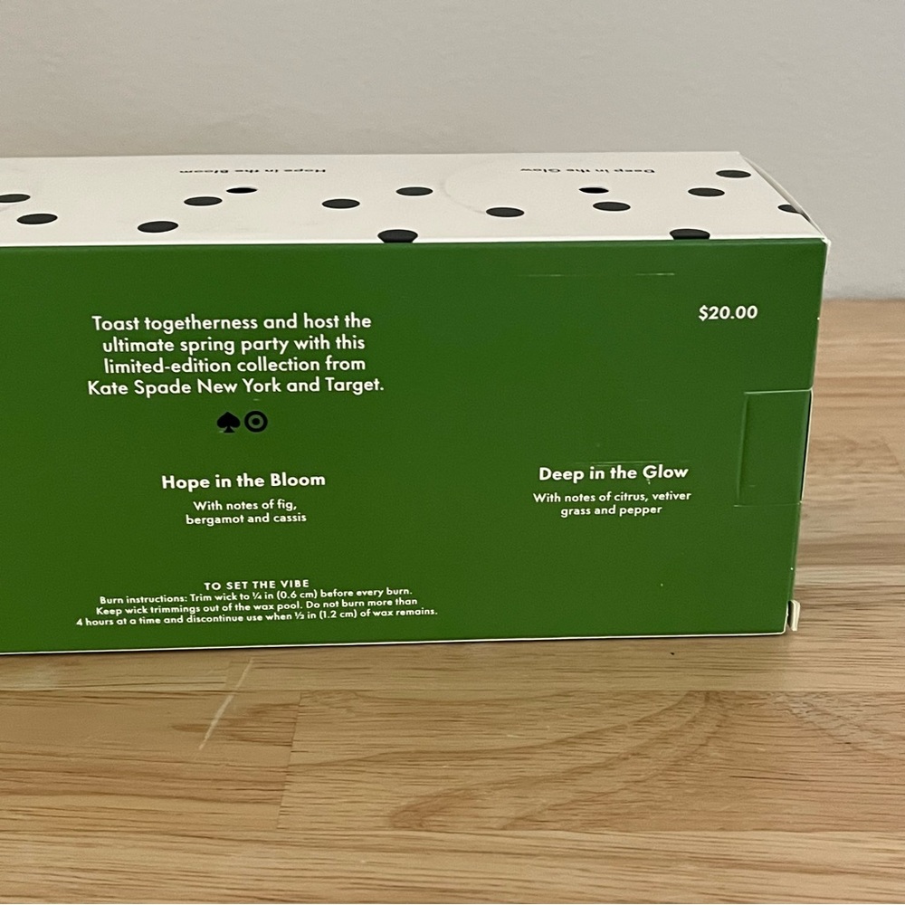NWT Kate Spade New York Target Exclusive 3 Count Ceramic Jar Candle Set - Picture 11 of 15